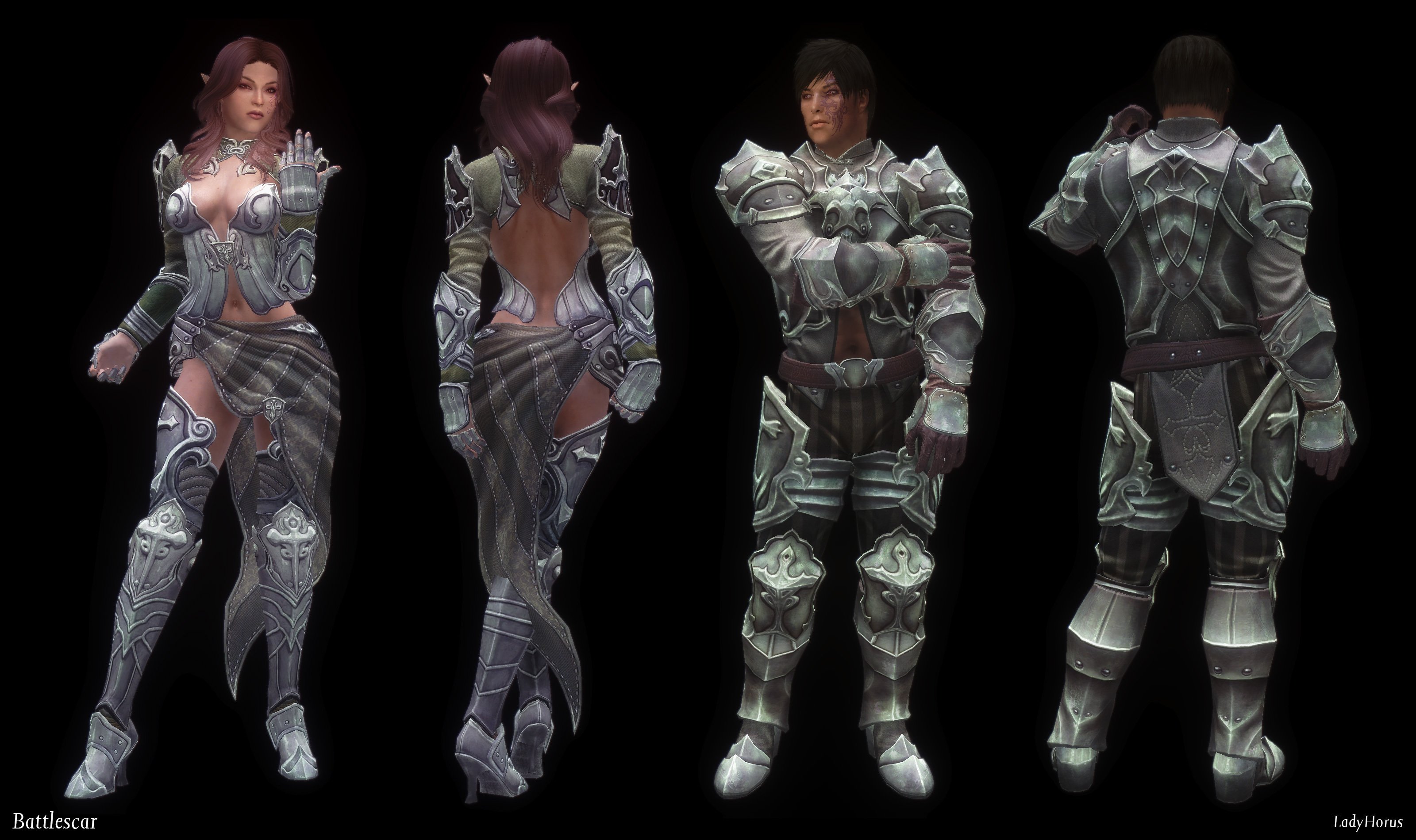 LadyHorus TERA Armor For UUNP Females And Vanilla Males 2 10 Released