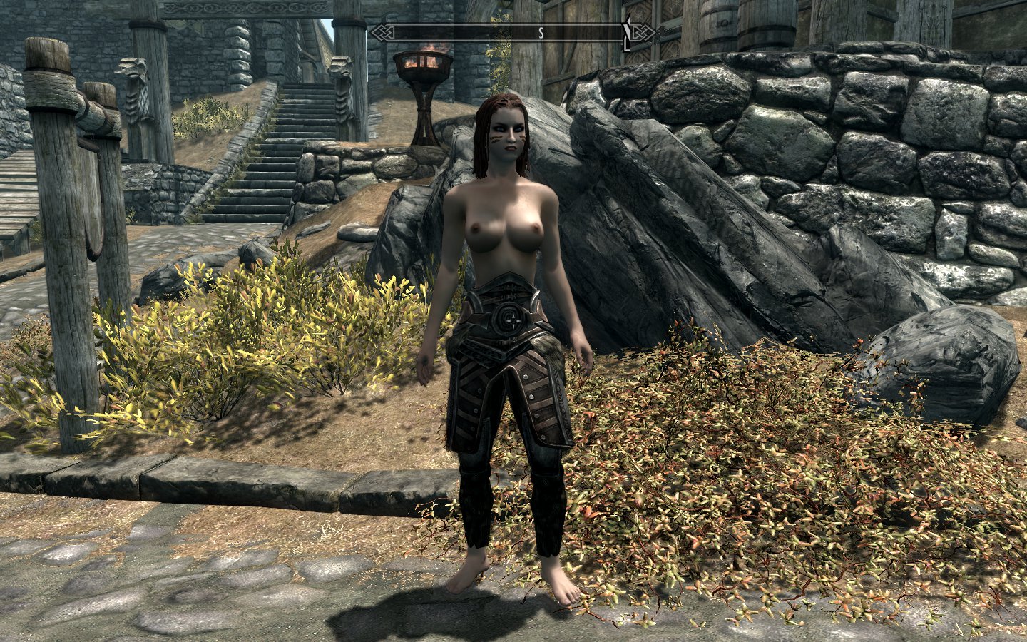 Cbbe Topless Armour Replacer And Addon Downloads Skyrim Adult