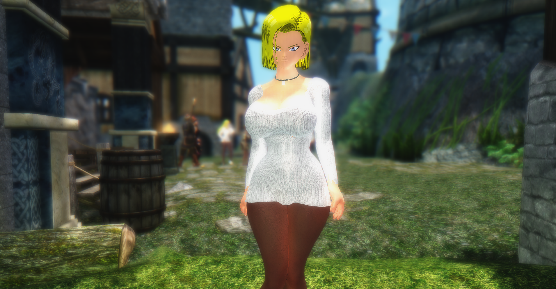 {release} Dragon Ball Xenoverse Characters In Skyrim