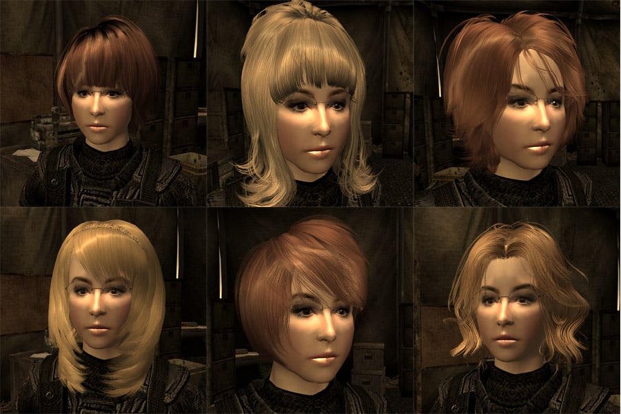 New Hair Pack for New Vegas - Fallout Non Adult Mods ...