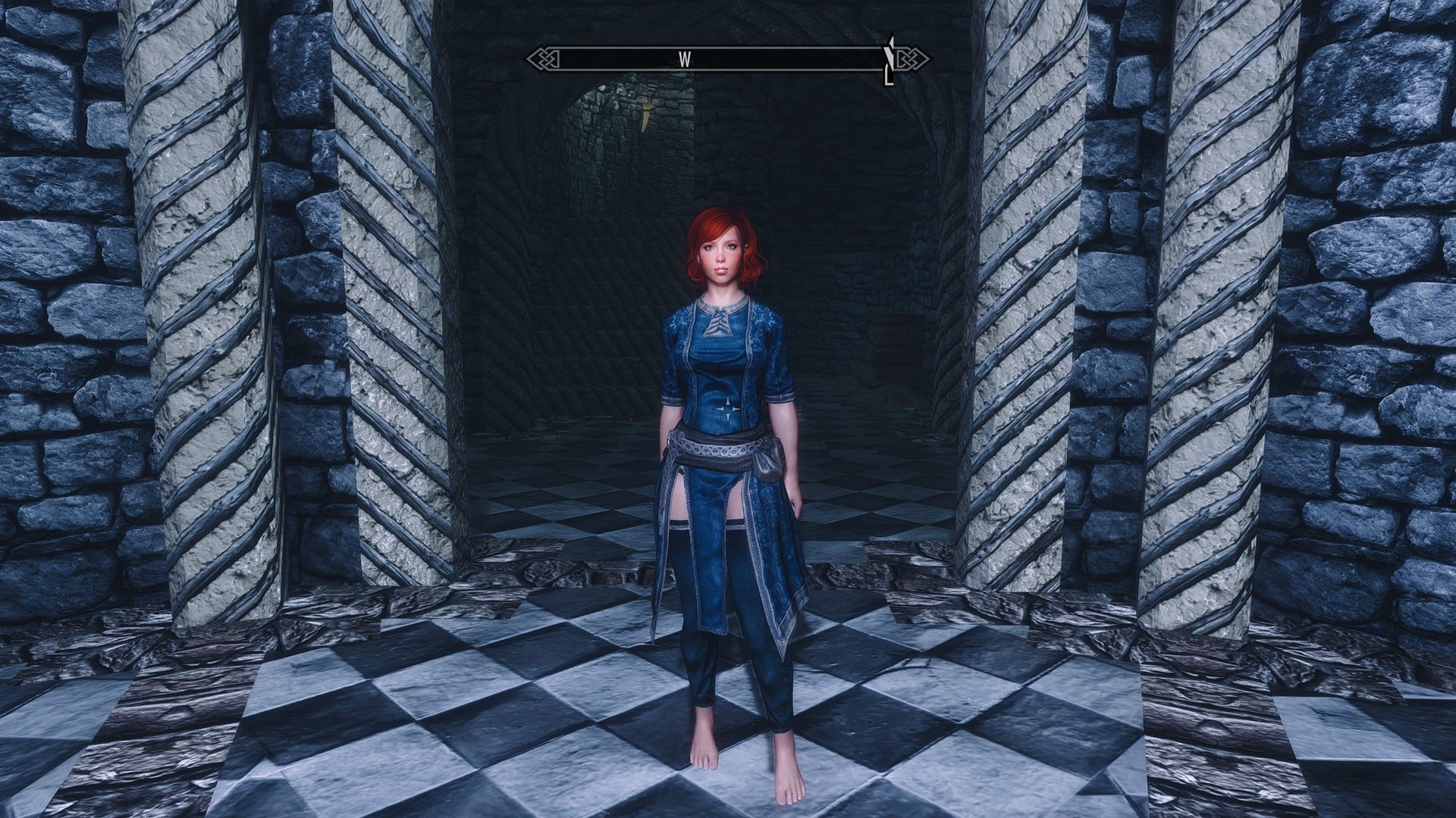 Sexy mage robes replacer skyrim