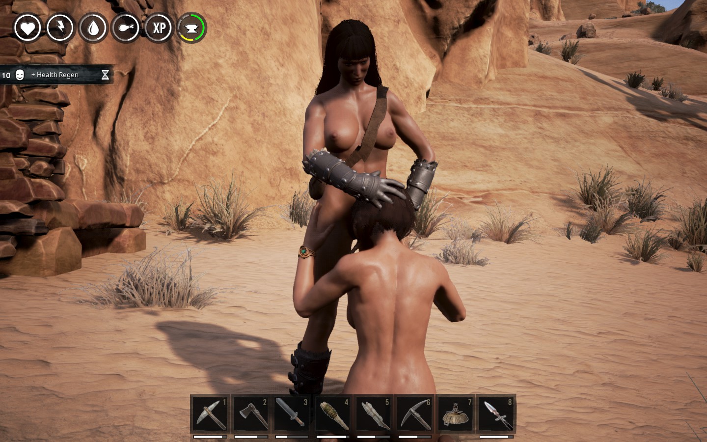 Conan exiles naked mod