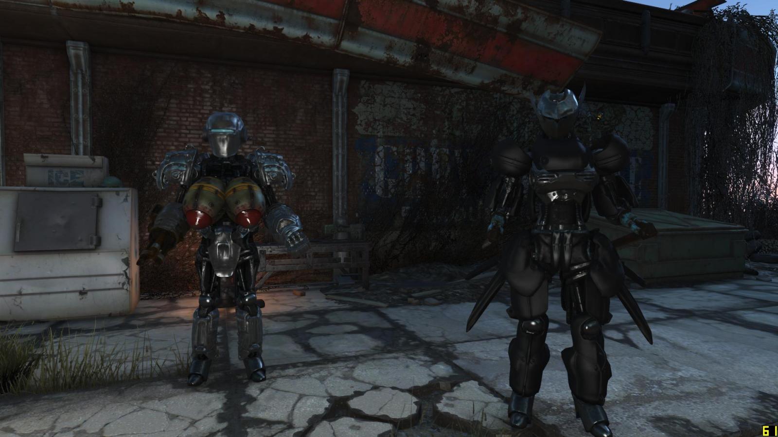 Assaultron armor fallout 4 фото 67